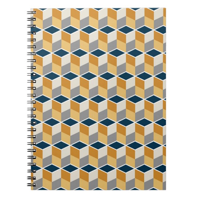 Cuaderno Patrón incomparable de lujo vintage (Frente)