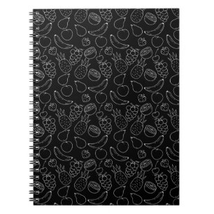 Cuaderno Patrón ininterrumpido de frutas Patrón de superf