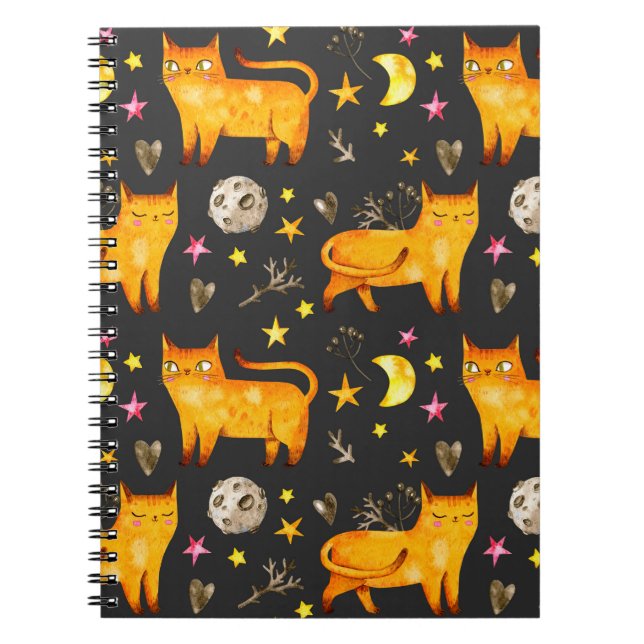 Cuaderno Patrón ininterrumpido el día de San Valentín con g (Frente)