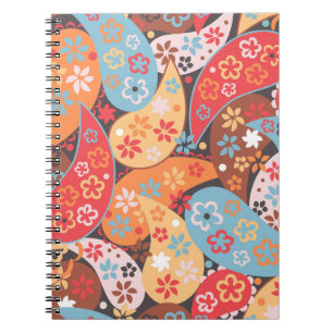 Cuaderno Patrón ininterrumpido paisley, dr de la mano venti