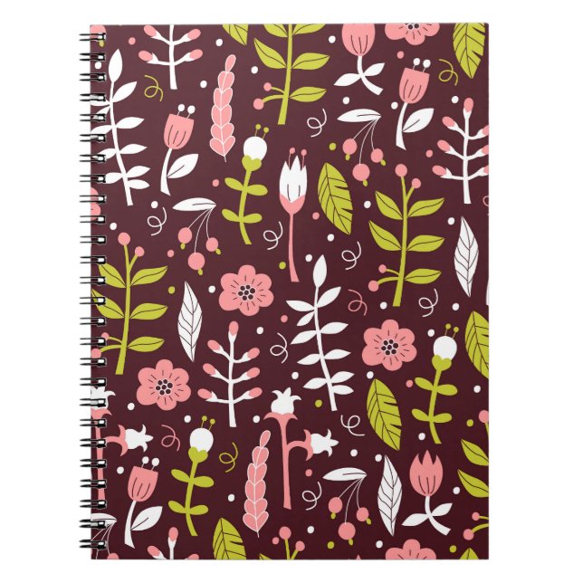 Cuaderno Patrón inoxidable de caracol (Frente)