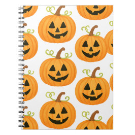 Cuaderno Patrón Jack-o’-Lantern
