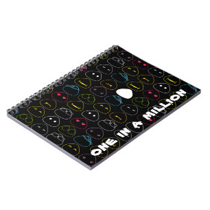 Cuaderno Patrón japonés de flúo de onigiri