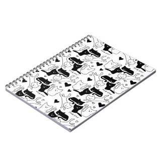 Cuaderno Patrón Kitty Galore