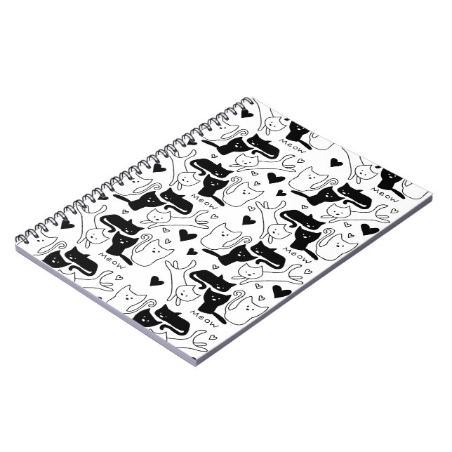 Cuaderno Patrón Kitty Galore (Lado Izquierdo)