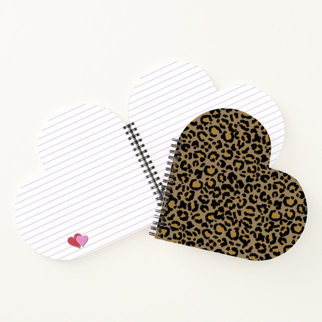 Cuaderno Patrón leopardo en Natural 2 (Interior)