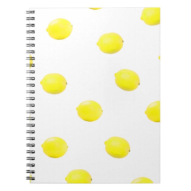 Cuaderno patrón limón versión 2 (Frente)