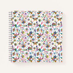 Cuaderno Patrón luminoso estilo otomano mexicano