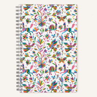 Cuaderno Patrón luminoso estilo otomano mexicano