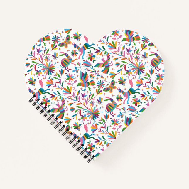 Cuaderno Patrón luminoso estilo otomano mexicano (Anverso)