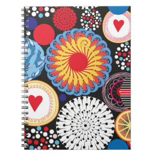 Cuaderno Patrón luminoso y transparente de un elemento redo