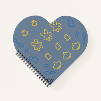 Cuaderno Patrón minimalista kawaii pastel adorable