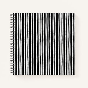 Cuaderno Patrón Moderno de Rayas Verticales