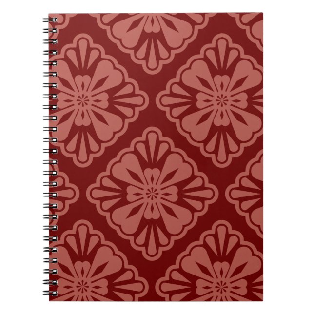 Cuaderno Patrón Moderno Elegante Geométrico De Moda   (Frente)