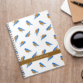 Cuaderno Patrón moderno minimalista del azulejo oriental
