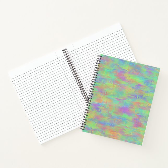 Cuaderno Patrón multicolor abstracto (Interior)