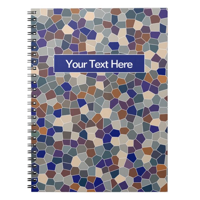 Cuaderno Patrón Multicolorizado Subutilizado (Frente)