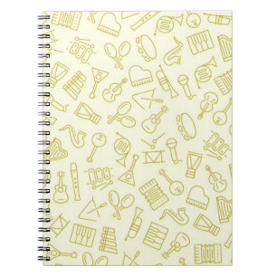 Cuaderno Patrón musical