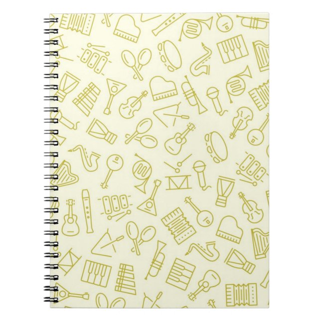 Cuaderno Patrón musical (Frente)