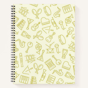 Cuaderno Patrón musical