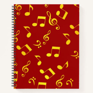 Cuaderno Patrón musical