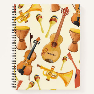 Cuaderno Patrón musical