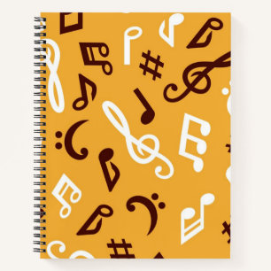 Cuaderno Patrón musical