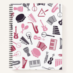 Cuaderno Patrón musical