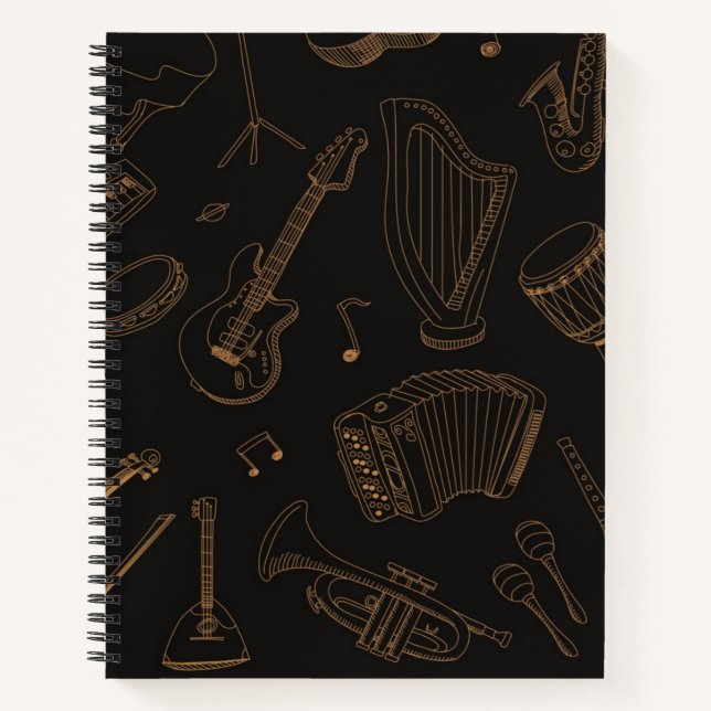 Cuaderno Patrón musical (Anverso)