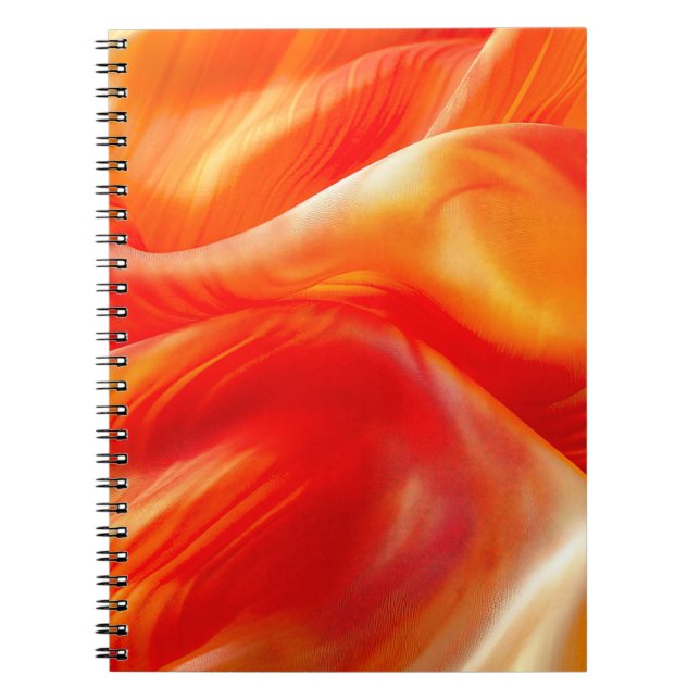 Cuaderno Patrón naranja (Frente)