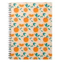 Patrón Naranja | Diseño Fresco de Cítricos