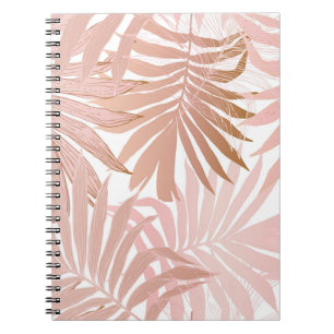 Cuaderno Patrón natural sin fisuras. Tropi abstracto dibuja