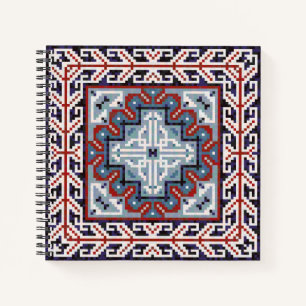 Cuaderno Patrón Navajo de indios nativos americanos
