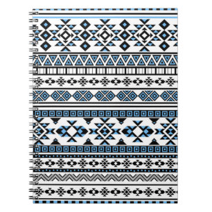 Cuaderno Patrón Navajo Geométrico del Triángulo Étnico