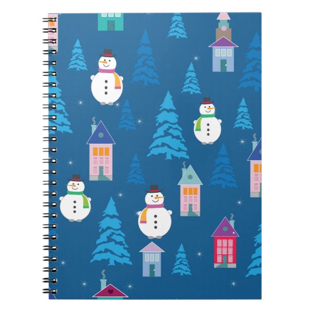 Cuaderno Patrón navideño (Frente)