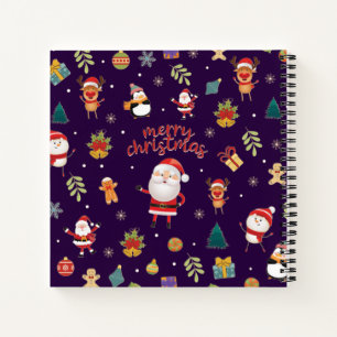 Cuaderno Patrón navideño