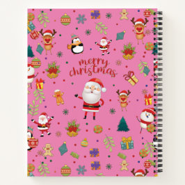 Cuaderno Patrón navideño
