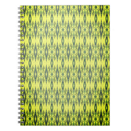 Cuaderno Patrón negro y amarillo