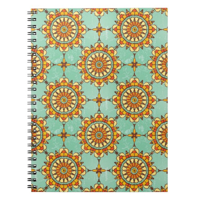 Cuaderno Patrón ornamental (Frente)