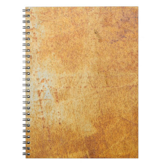 Cuaderno patrón oxidado y abstracto de fondo, envejecido, a