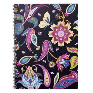 Cuaderno Patrón paisley de India