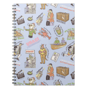 Cuaderno Patrón Personalizado colorido de FRIENDS™