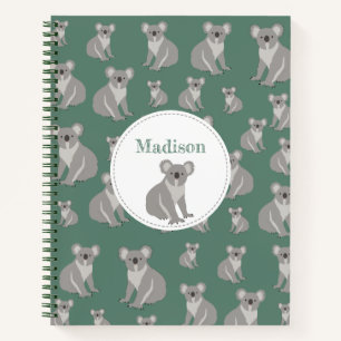 Cuaderno Patrón personalizado de Koala