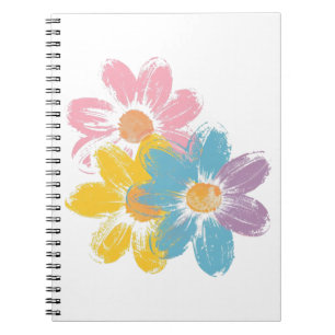 Cuaderno Patrón petal de flores
