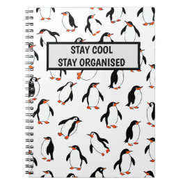 Cuaderno Patrón pingüino