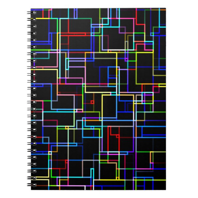Cuaderno Patrón rayado multicolor de Guay (Frente)