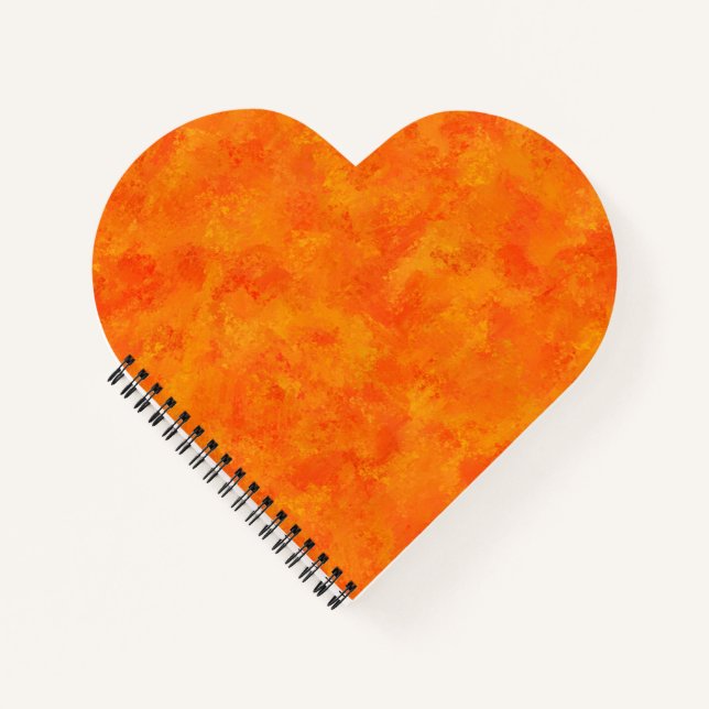 Cuaderno Patrón resumen naranja (Anverso)