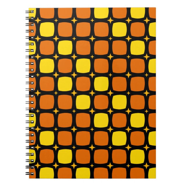 Cuaderno Patrón retro (Frente)