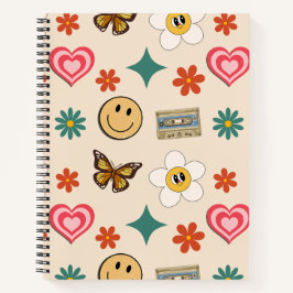 Cuaderno Patrón retro 01