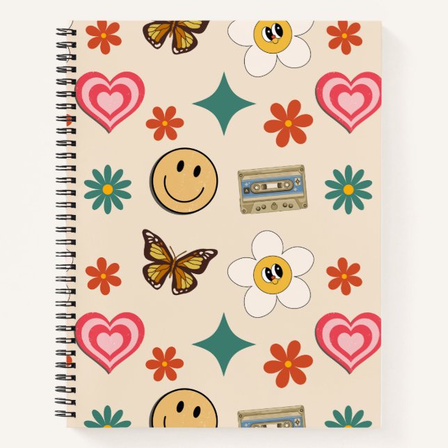 Cuaderno Patrón retro 01 (Anverso)